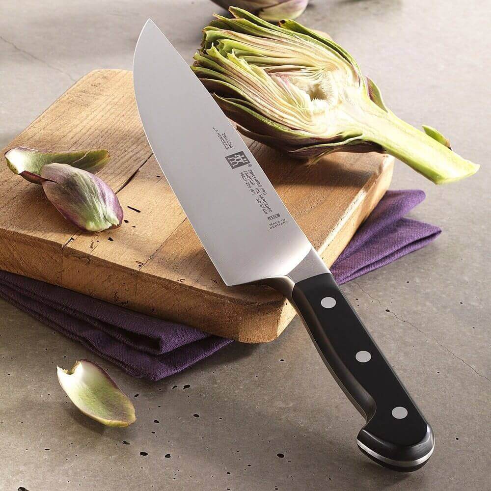 Coffret 2 couteaux de cuisine Zwilling Pro forgés - 1 office + 1 chef