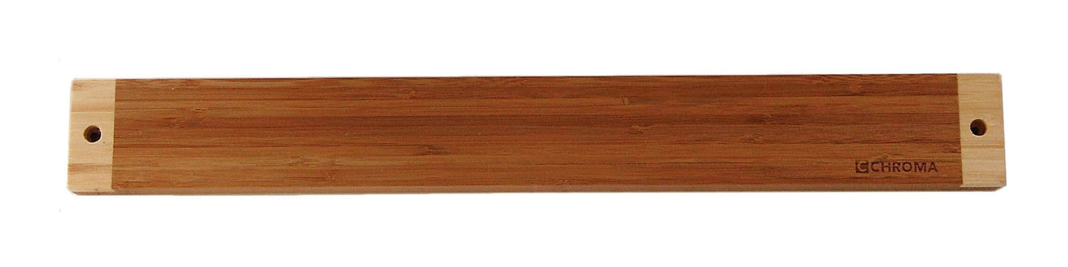 Barre aimantée en bambou Chroma 45cm pour couteaux de cuisine