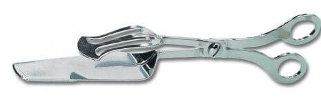 Pince à gâteaux 2 en 1 avec pelle intégrée 26cm acier chromé