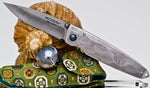 Couteau pliant MCUSTA Tsuchi MC-34D acier damas 66 couches 10cm + étui