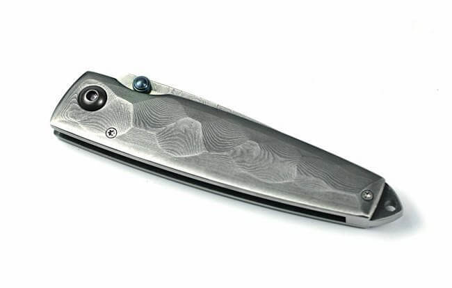 Couteau pliant MCUSTA Tsuchi MC-34D acier damas 66 couches 10cm + étui