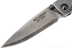 Couteau pliant MCUSTA Tsuchi MC-34D acier damas 66 couches 10cm + étui