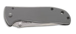 Couteau pliant CRKT DRIFTER 6450S manche inox 9,3cm