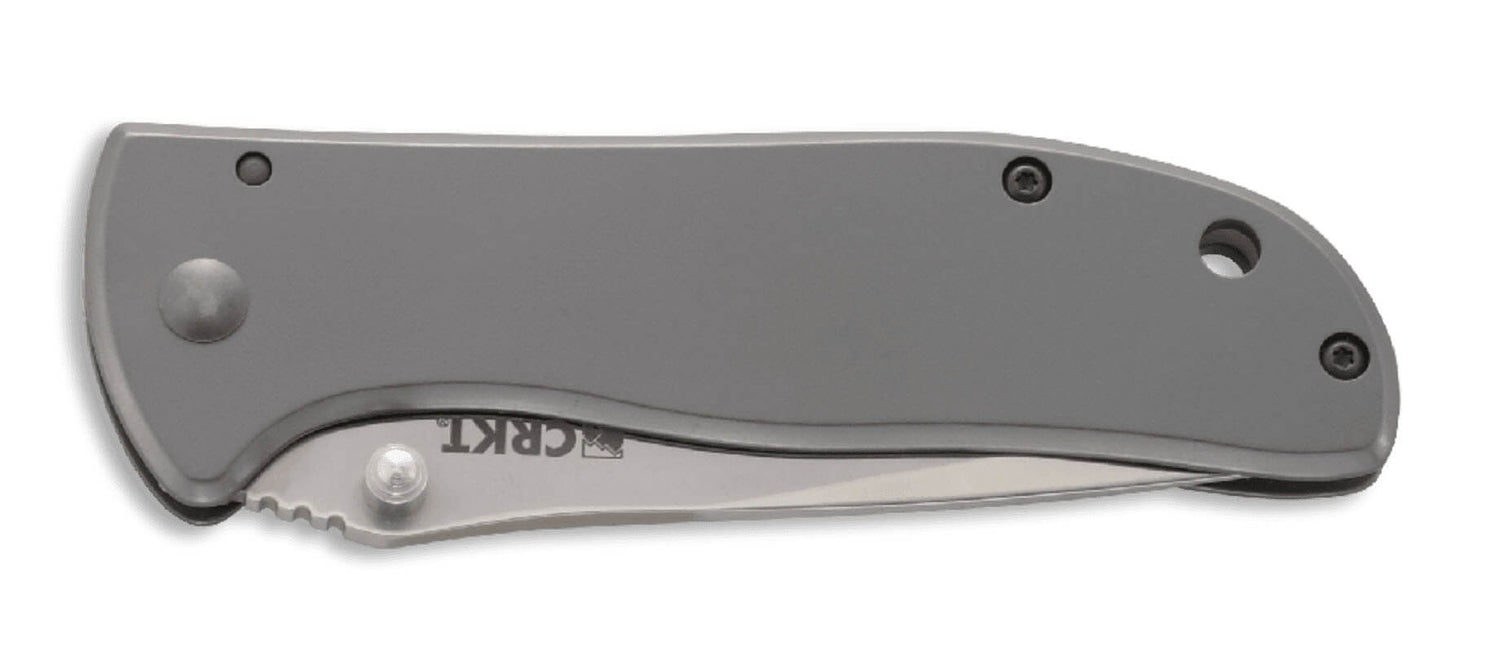 Couteau pliant CRKT DRIFTER 6450S manche inox 9,3cm