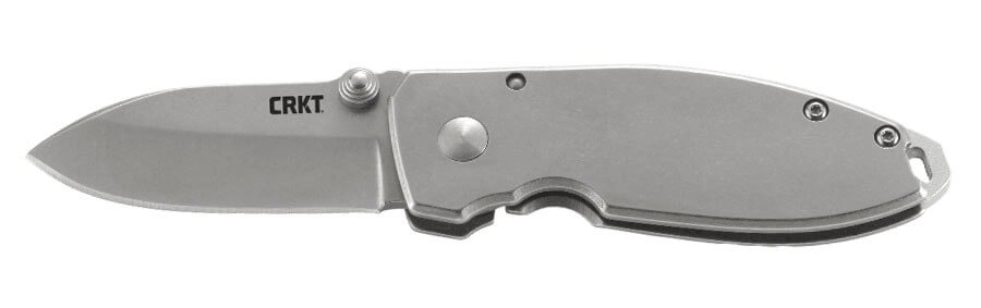 Couteau pliant CRKT SQUID 2490 manche acier inox 8,8cm