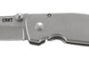 Couteau pliant CRKT SQUID 2490 manche acier inox 8,8cm