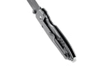 Couteau pliant CRKT SQUID 2490 manche acier inox 8,8cm