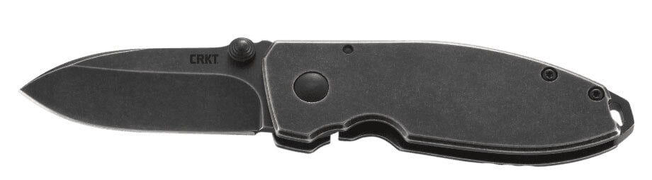 Couteau pliant CRKT SQUID 2490KS manche acier inox noir 8,8cm