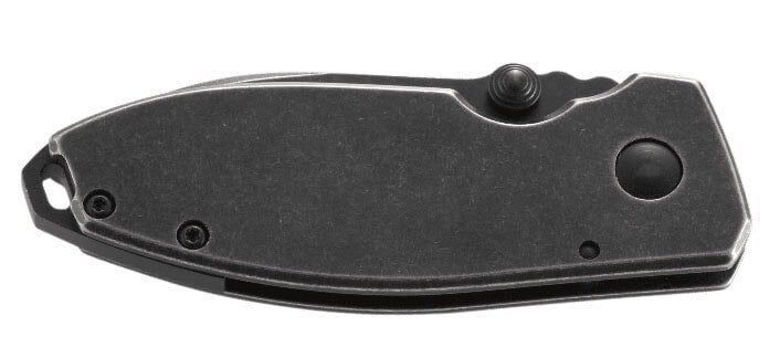 Couteau pliant CRKT SQUID 2490KS manche acier inox noir 8,8cm