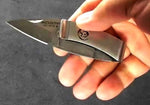 Couteau pliant MCUSTA Kamon MC-83 tout acier motif Grue 7.5cm