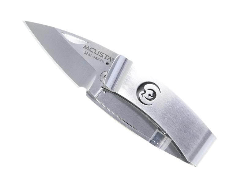 Couteau pliant MCUSTA Kamon MC-83 tout acier motif Grue 7.5cm