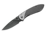 Couteau pliant BUCK NOBLEMAN n°327TTS manche acier titanium 9cm
