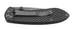 Couteau pliant BUCK NOBLEMAN n°327CFS manche fibre de carbone 9cm