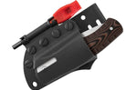 Couteau pliant BUCK SELKIRK 836BRS manche micarta 13cm + accessoires