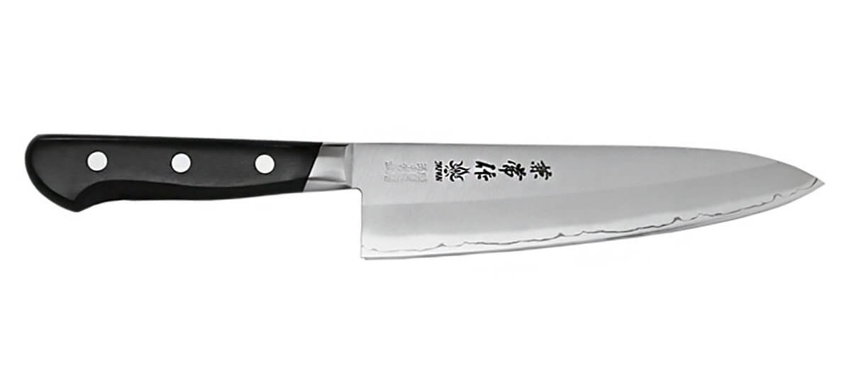 Couteau de chef japonais Japan Kanetsune 18.5cm acier Sandvik