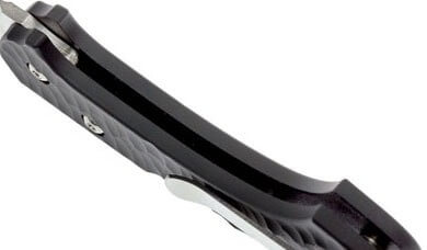 Couteau pliant FOX Zero FX-305 manche martelé noir 10cm