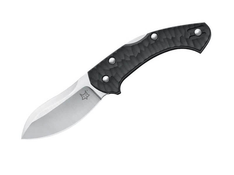Couteau pliant FOX Zero FX-305 manche martelé noir 10cm