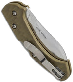 Couteau pliant FOX Zero FX-305G manche martelé beige 10cm