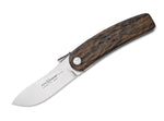 Couteau pliant FOX Rhino FX-R10 manche en ziricote sculpté 11.5cm