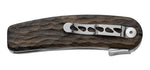 Couteau pliant FOX Rhino FX-R10 manche en ziricote sculpté 11.5cm
