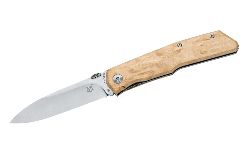 Couteau pliant FOX Terzuola FX-525 BE manche bouleau 11cm