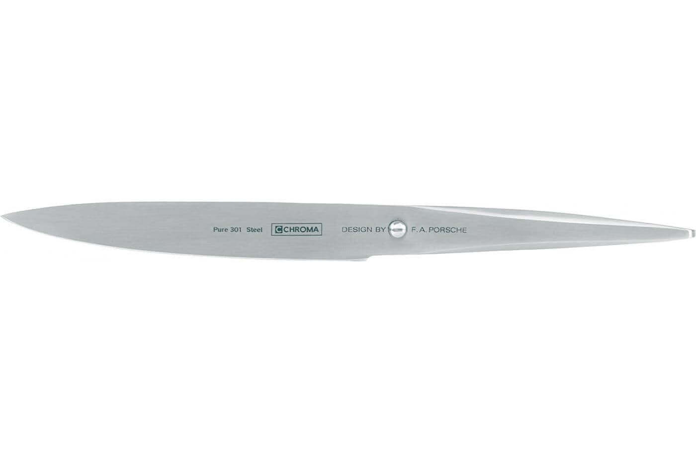 Couteau universel 12 cm Type 301 Design by F.A. Porsche P19 - Chroma