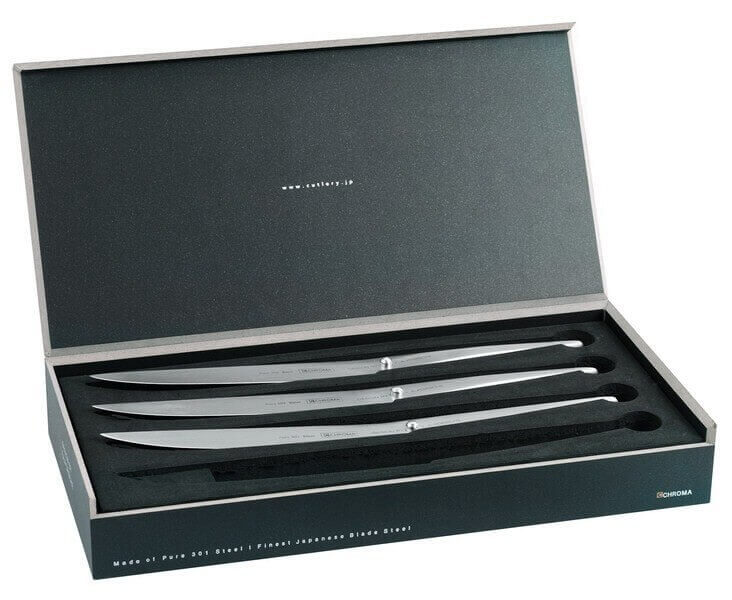 Coffret 4 Couteaux à steak Type 301 Design by F.A. Porsche