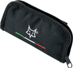 Couteau pliant FOX Terzuola FX-525TI BL manche titane bleu 11cm + étui