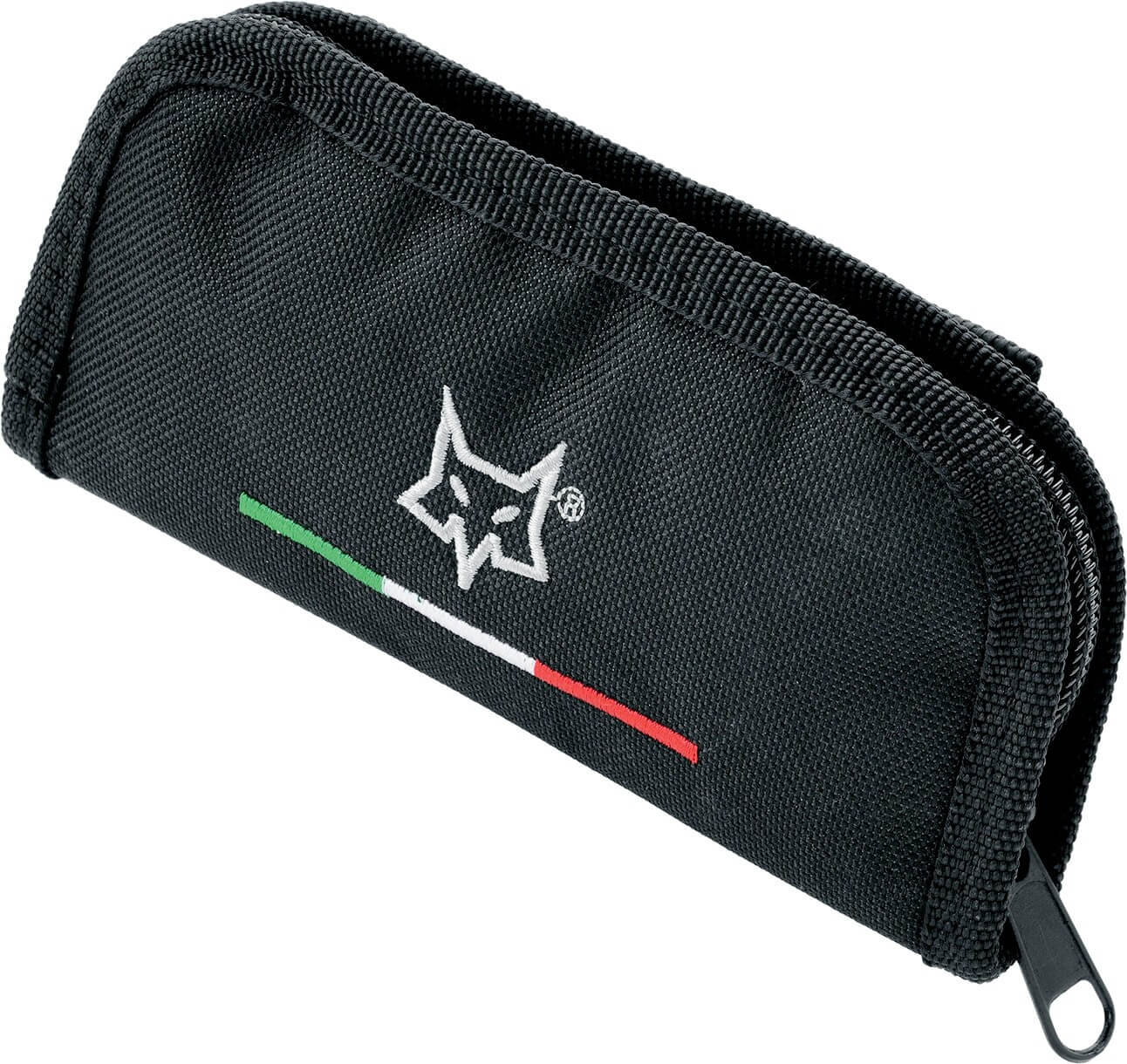Couteau pliant FOX Terzuola FX-525TI BL manche titane bleu 11cm + étui