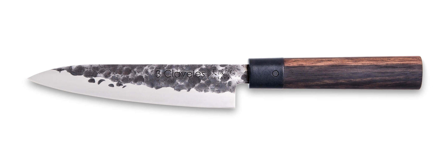 Couteau universel 3 Claveles Osaka 16cm forgé main manche grenadille