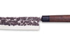 Couteau nakiri 3 Claveles Osaka 18cm forgé main manche grenadille