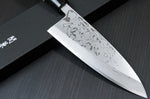 Couteau Deba Japan Kanetsune White Steel 2 16,5cm Damas 11 couches