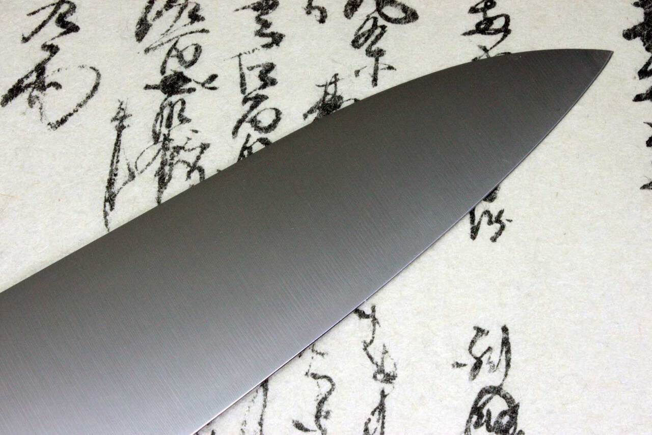 Couteau de chef 27cm Japan Kanetsune acier carbone 2N