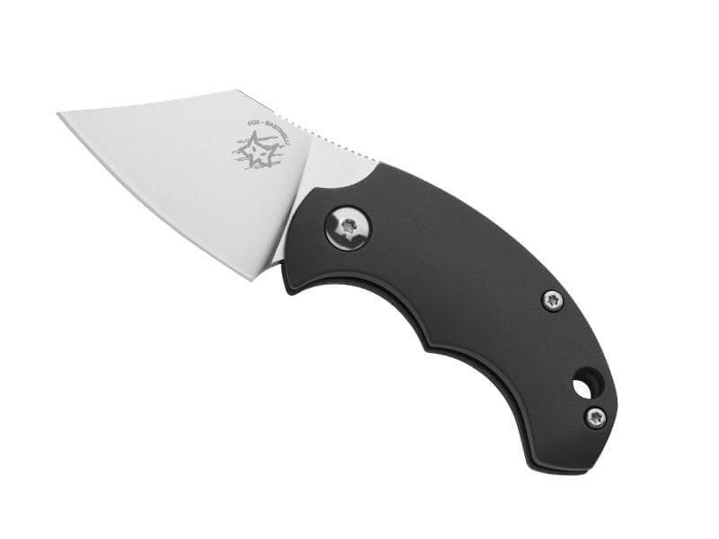 Couteau pliant FOX Bastinelli FX-519B BB Drago noir 6,5cm + étui