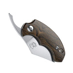 Couteau pliant FOX Bastinelli FX-519ZW BB Drago ziricote 6,5cm + étui