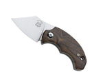 Couteau pliant FOX Bastinelli FX-519ZW BB Drago ziricote 6,5cm + étui