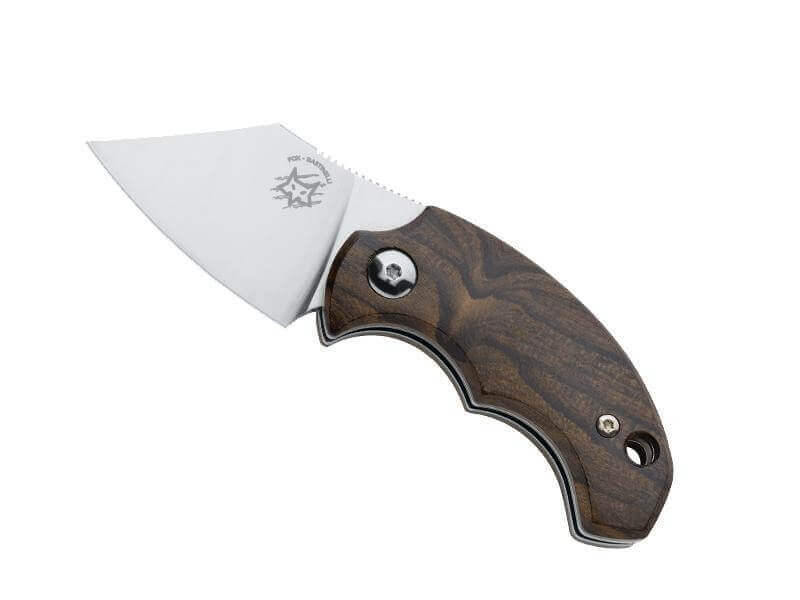 Couteau pliant FOX Bastinelli FX-519ZW BB Drago ziricote 6,5cm + étui