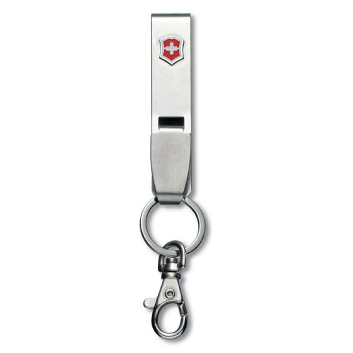 Passant de ceinture en métal Victorinox avec mousqueton