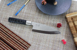 Couteau Deba japonais KAI Wasabi Black lame 15cm