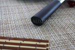 Couteau Deba japonais KAI Wasabi Black lame 15cm