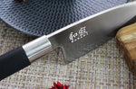 Couteau Deba japonais KAI Wasabi Black lame 15cm
