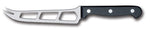 Couteau à fromage à pâte molle Fischer Bargoin lame crantée inox design 15cm