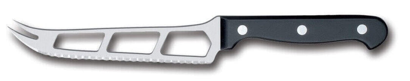 Couteau à fromage à pâte molle Fischer-Bargoin lame ajourée et crantée 15cm