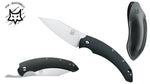 Couteau pliant FOX Bastinelli FX-518B noir Compact Dragotac 11cm + étui