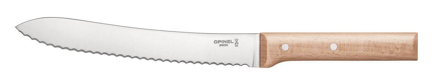Couteau à pain Opinel Parallèle n°116 lame dentée 21cm manche hêtre