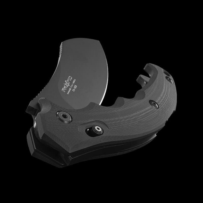 Couteau pliant FOX Military Anunnaki FX-505 manche G10 15cm + étui