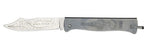 Couteau pliant Douk-Douk Géant 815 lame carbone manche métal 14cm + plumier bois