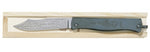 Couteau pliant Douk-Douk Géant 815 lame carbone manche métal 14cm + plumier bois