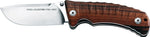 Couteau pliant de chasse FOX PRO Hunter FX-130 manche 12cm bois du désert