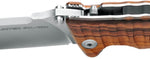 Couteau pliant de chasse FOX PRO Hunter FX-130 manche 12cm bois du désert